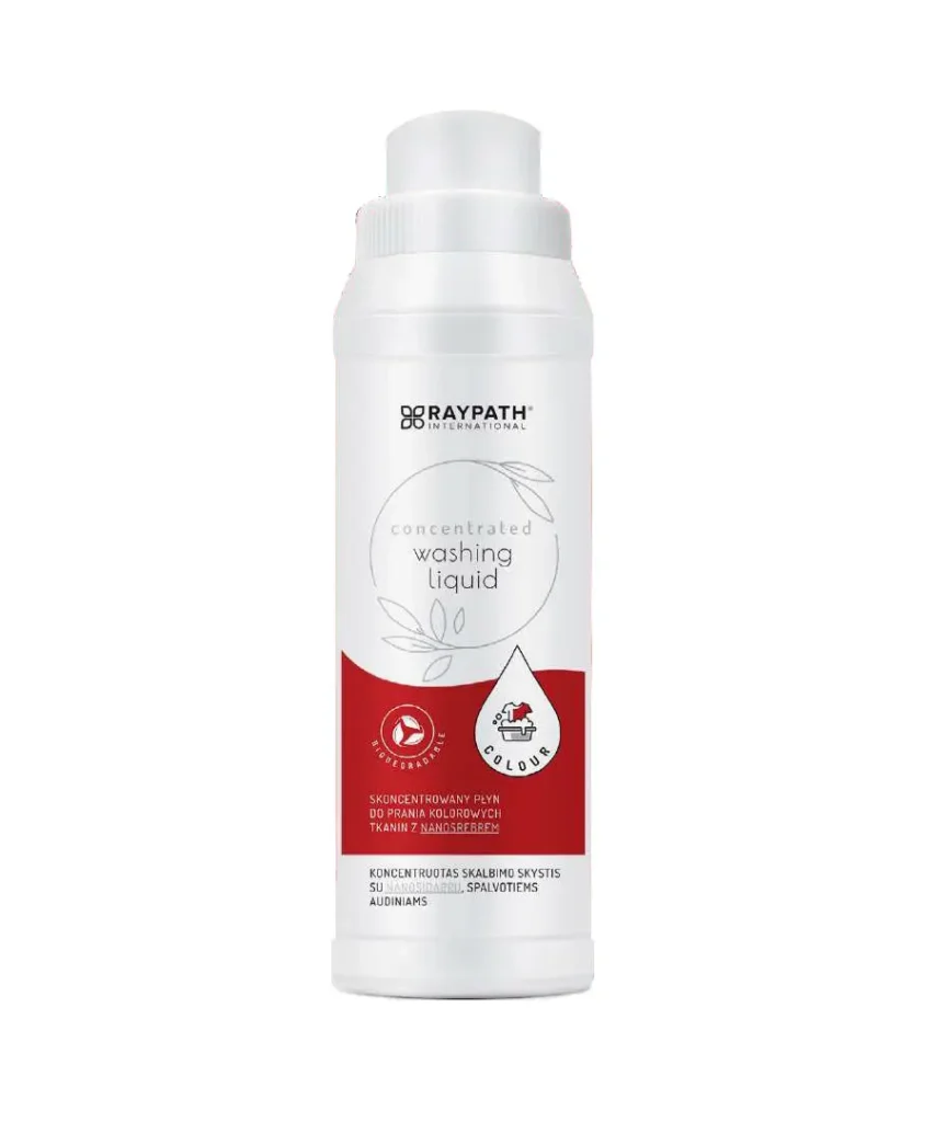 Skoncentrowany płyn do prania z Microsrebrem (do kolorowych) 500ml Raypath